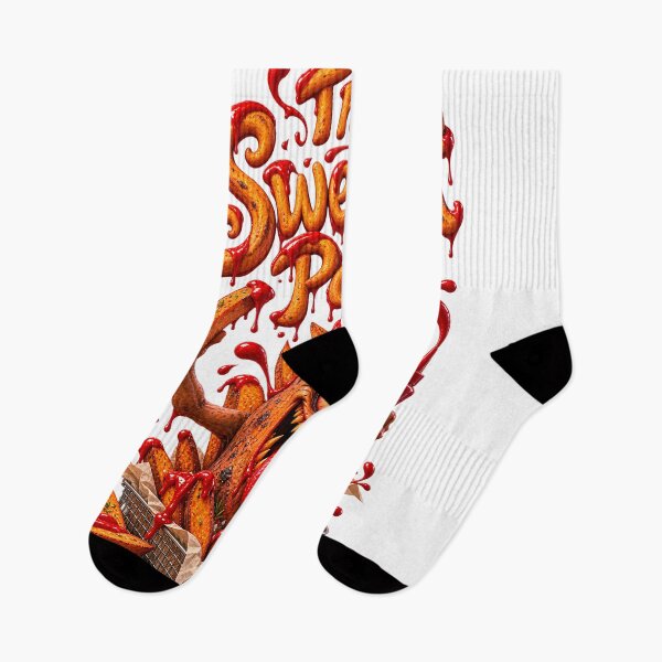 Item preview, The Sweetest Potato - Funny Scary Monster Sweet Potato Fries Design designed and sold by HorrorWorldWeb.