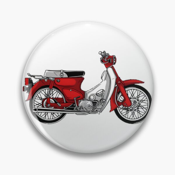 Item preview, Vintage Honda Motorcycle Rider Gear - Retro Bike Art | Limited Edition designed and sold by OMAR35.