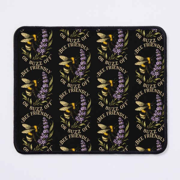 Item preview, Bee Friendly Or Buzz Off Save The Bees Beekeeper Flower designed and sold by Eat-Apples.