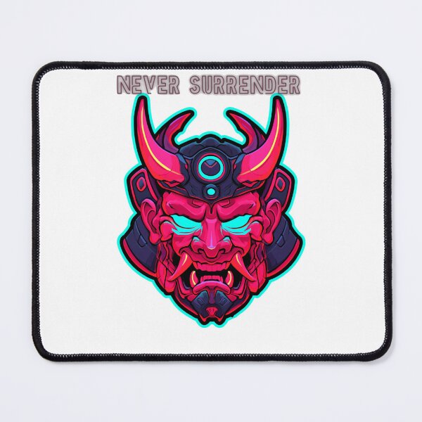 Item preview, Cyberpunk Samurai Mask Glowing Eyes Vector designed and sold by TrendyGalaxy.