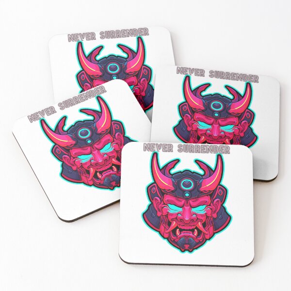 Item preview, Cyberpunk Samurai Mask Glowing Eyes Vector designed and sold by TrendyGalaxy.