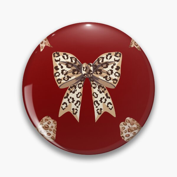 Item preview, Leopard Print Bow Seamless Pattern designed and sold by shazdesign24.