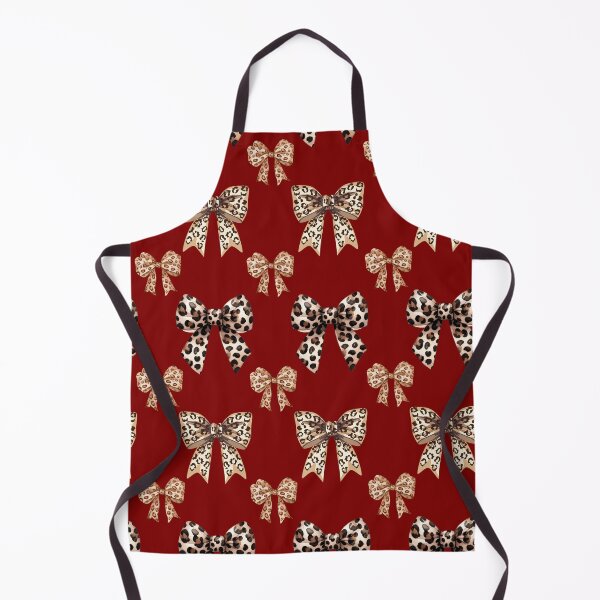 Item preview, Leopard Print Bow Seamless Pattern designed and sold by shazdesign24.