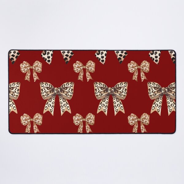 Item preview, Leopard Print Bow Seamless Pattern designed and sold by shazdesign24.