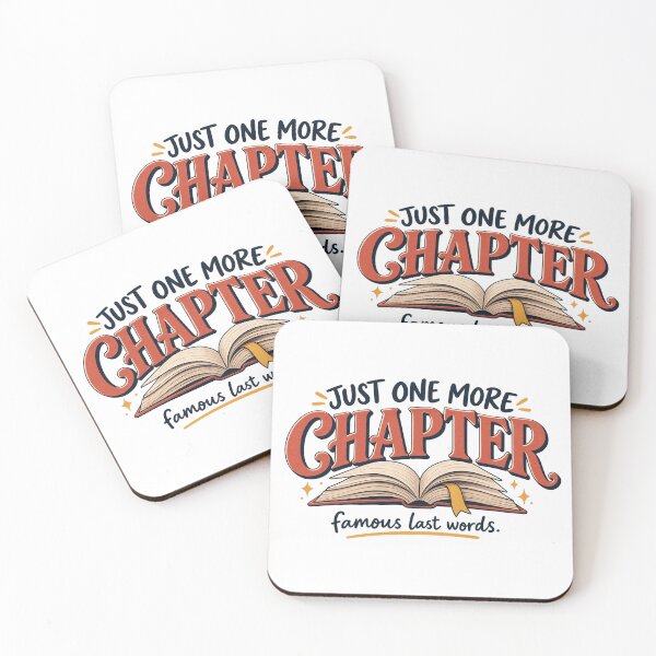 Item preview, Just One More Chapter Funny Book Lover designed and sold by Glottopia.