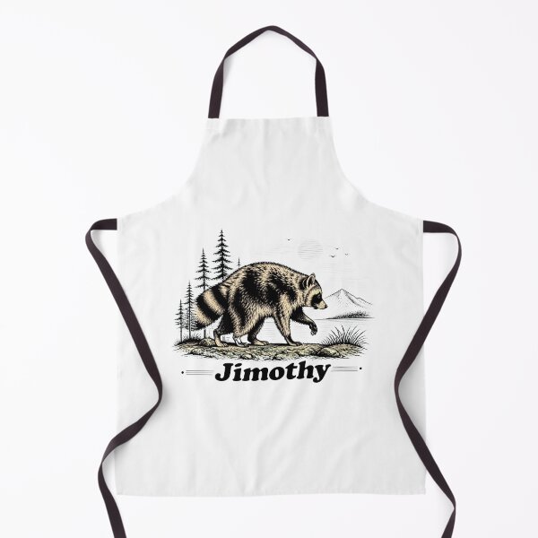 Item preview, Jimothy Raccoon Walking Vintage Animal Art designed and sold by leocreatives.