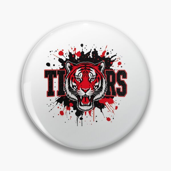 Item preview, Roaring Tiger Face Grunge Splatter designed and sold by JohnPerez92214.
