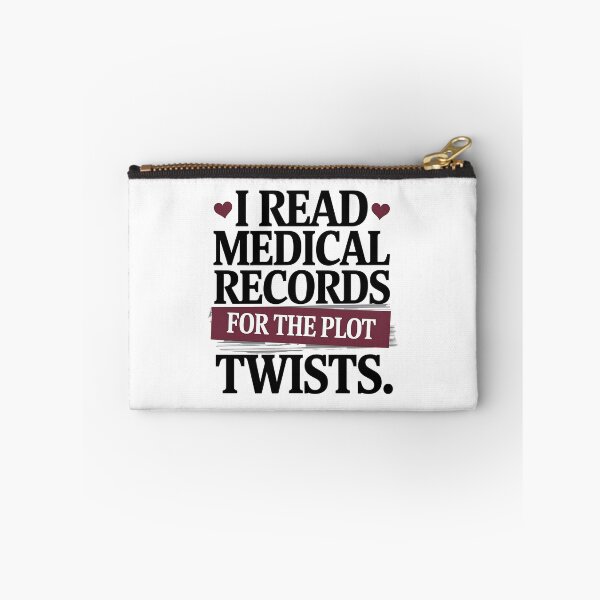 Item preview, I Read Medical Records for the Plot Twists | Funny Legal Nurse Consultant designed and sold by CuteDesignables.