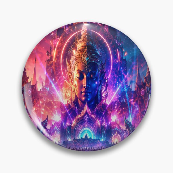 Item preview, Neon Thai Temple Festival – Futuristic Thailand Night designed and sold by xsctasy.