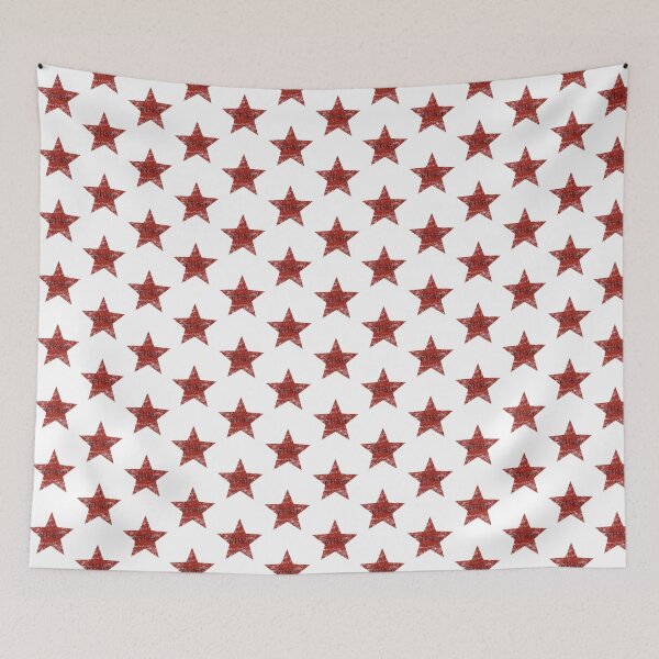 Aperçu de l'œuvre Red Star Rush: Bold Graphic Art For Your Space | Limited Edition créée et vendue par Gaetanshop.