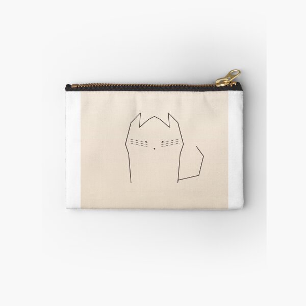 Item preview, Minimalist Cat Line Art - Whiskers designed and sold by Pamazing.