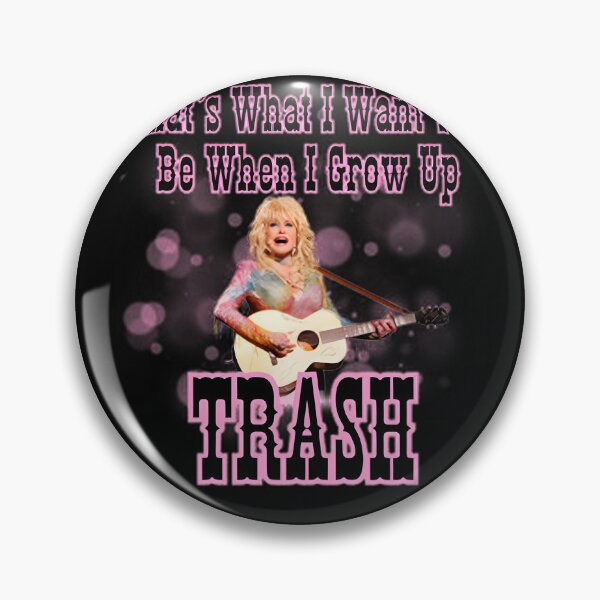 Item preview, When I Grow Up I Want To Be Trash Funny Sarcastic Quote | Limited Edition designed and sold by Rosira.