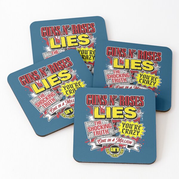 Item preview, Guns N' Roses Lies Shocking Truth Vintage Rock Design designed and sold by ToyEaston.