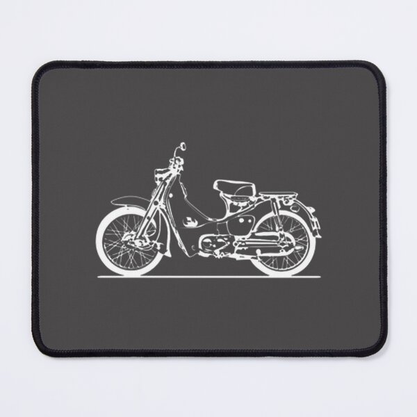 Item preview, Retro Cub Motorcycle Sketch Art | Best Gift designed and sold by OMAR35.