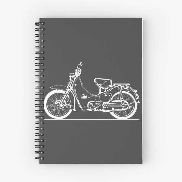 Item preview, Retro Cub Motorcycle Sketch Art | Best Gift designed and sold by OMAR35.