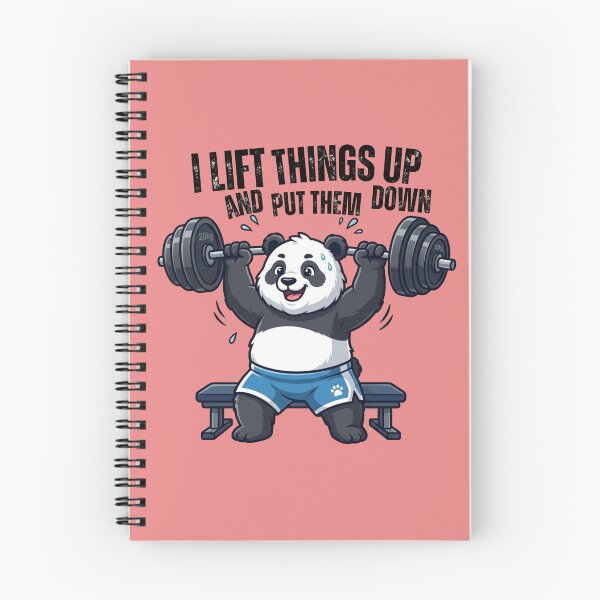 Item preview, I Lift Things Up and Put Them Down Gym Humor Design designed and sold by WallMuseStudio .