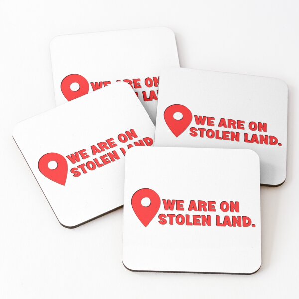 Item preview, We Are On Stolen Land designed and sold by teemix.