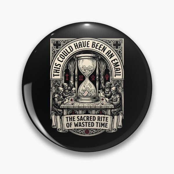 Item preview, Sacred Rite Wasted Time - Corporate Humor Office Gift designed and sold by SplashTastic.
