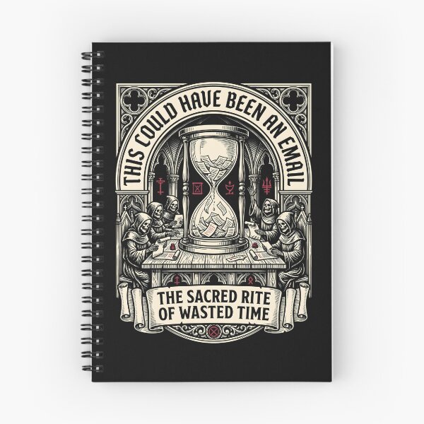 Item preview, Sacred Rite Wasted Time - Corporate Humor Office Gift designed and sold by SplashTastic.