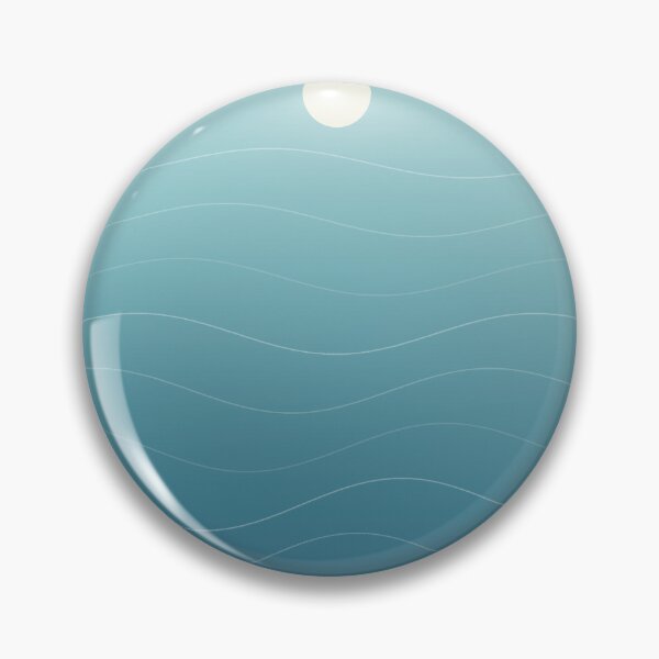 Item preview, Ocean Wave Abstract - Calming Blue Gradient designed and sold by Pamazing.