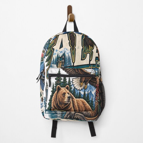 Item preview, Alaska Wildlife, Landmarks & The Last Frontier Icons designed and sold by Mindful56.