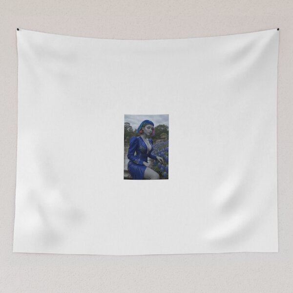 Item preview, Woman in Blue Dress by Bluebonnet Flowers designed and sold by CathryneDelamort.
