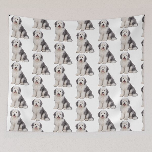 Item preview, Old English Sheepdog designed and sold by BackgroundND.
