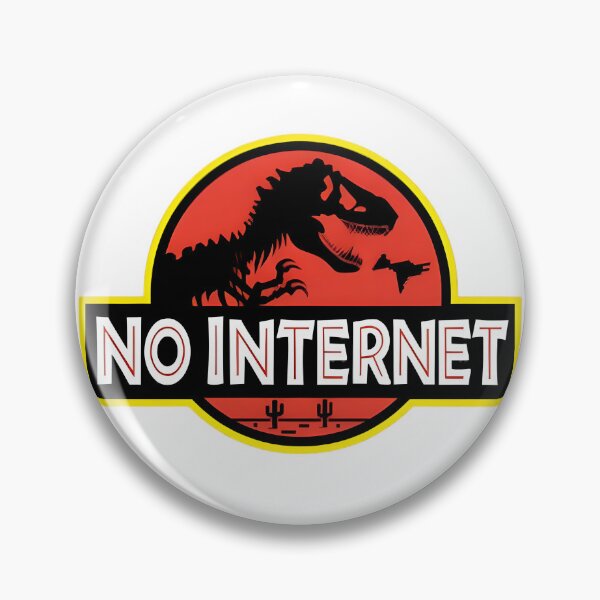 Item preview, No Internet Funny Logo Design | ⭐⭐⭐⭐⭐ Best Seller designed and sold by MB25.