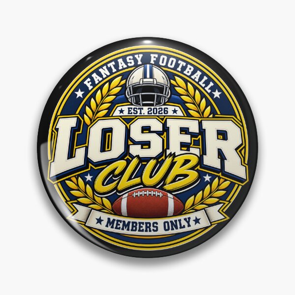 Item preview, Loser Club Est. 2026 – Funny Fantasy Football Members Only designed and sold by Grayson809.