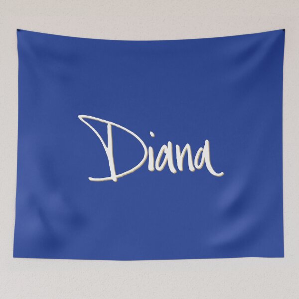 Item preview, DIANA personalized type design designed and sold by CharlottePlaceArt.