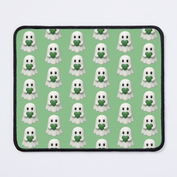 Item preview, Charming Green Heart Ghost Character designed and sold by deisgnsbyshane.