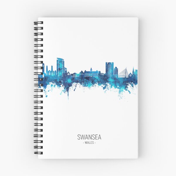 Item preview, Swansea Wales Skyline designed and sold by ArtPrints.