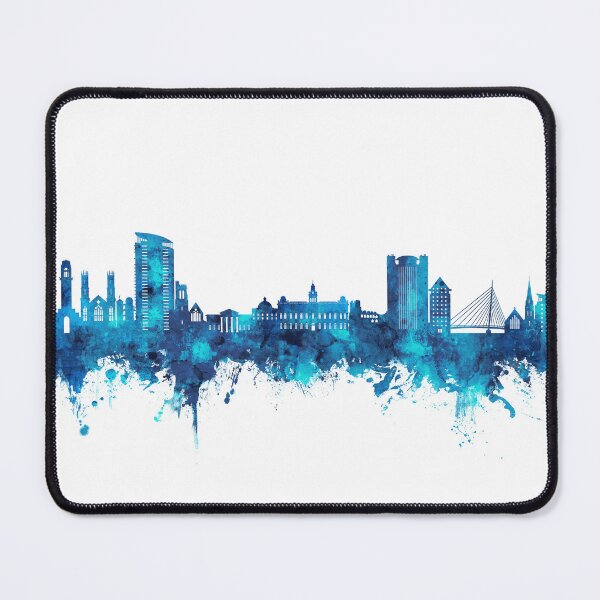 Item preview, Swansea Wales Skyline designed and sold by ArtPrints.
