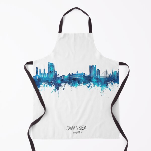 Item preview, Swansea Wales Skyline designed and sold by ArtPrints.