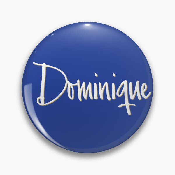 Item preview, DOMINIQUE personalized type design designed and sold by CharlottePlaceArt.