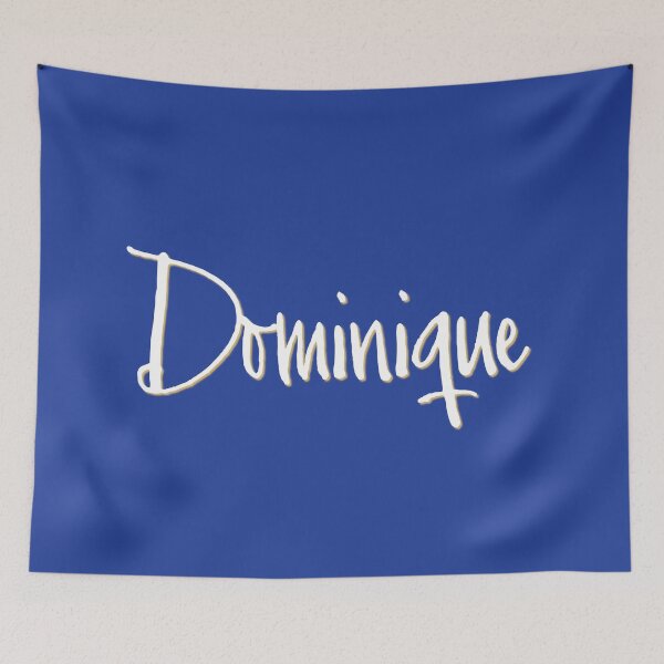 Item preview, DOMINIQUE personalized type design designed and sold by CharlottePlaceArt.