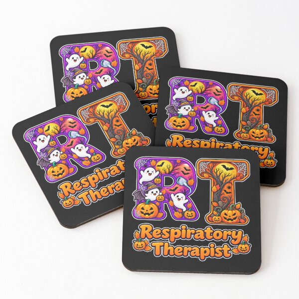 Item preview, Cute Ghost RT Halloween Respiratory Therapist Spooky Pumpkin  designed and sold by ClinicalHubs.