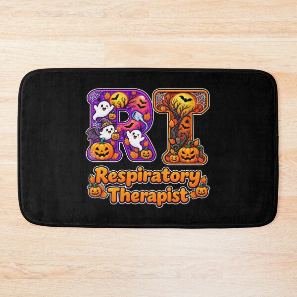 Item preview, Cute Ghost RT Halloween Respiratory Therapist Spooky Pumpkin  designed and sold by ClinicalHubs.