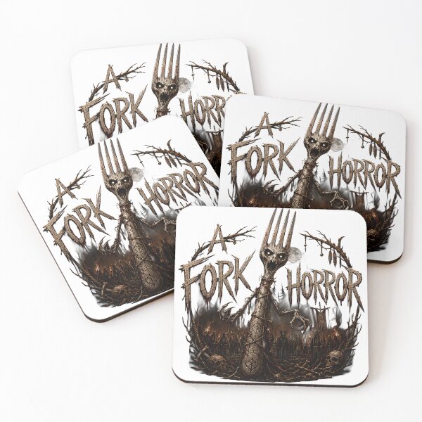 Item preview, Fork Horror - Dark Folk Horror Gothic Occult Art designed and sold by HorrorWorldWeb.