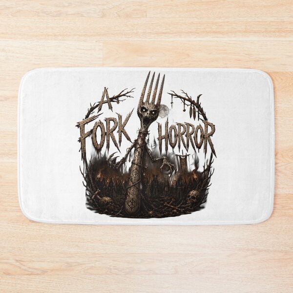 Item preview, Fork Horror - Dark Folk Horror Gothic Occult Art designed and sold by HorrorWorldWeb.