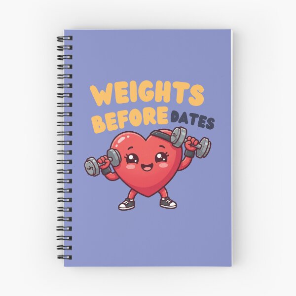 Item preview, Weights Before Dates Gym Quote – Fitness Motivation & Gym Humor designed and sold by WallMuseStudio .