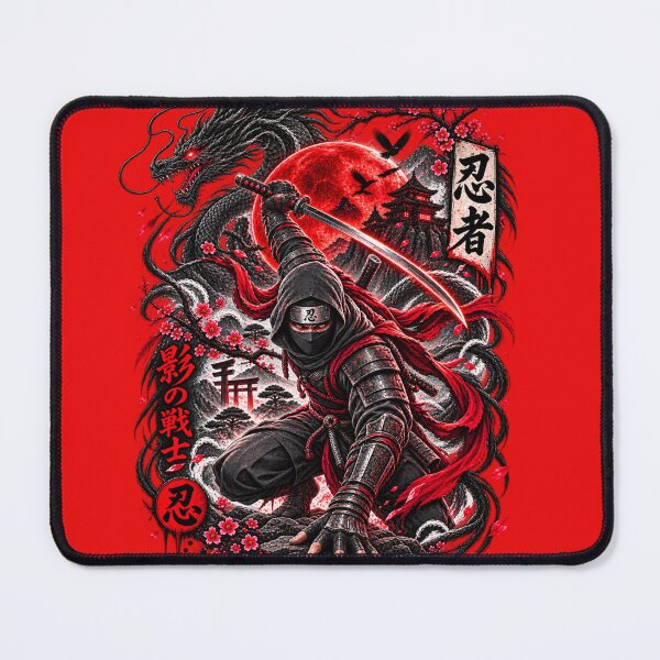 Item preview, Japanese ninja dragon warrior designed and sold by JASPE INK.