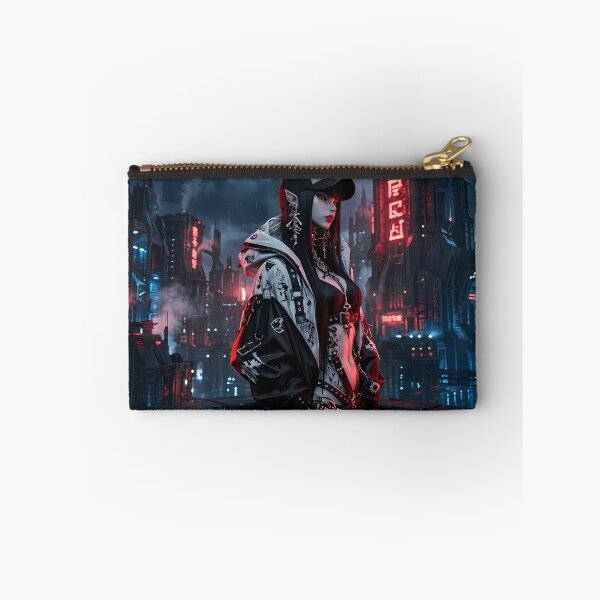 Item preview, Streetwear Oni Demon Girl Red Mask designed and sold by GalleryBrisArt.