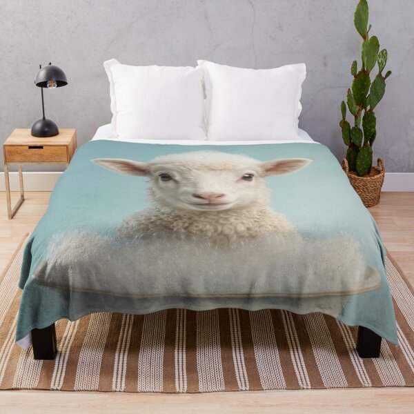 Item preview, Baby Lamb Bubble Bath Cute Nursery Bathroom Wall Art designed and sold by LazyOwlStore.