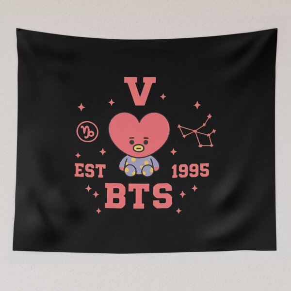 Item preview, Cute Zodiac Character Heart V Fan Gift designed and sold by kenyanascfh.