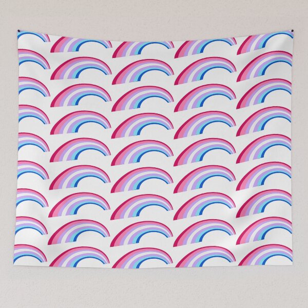 Item preview, Bigender Rainbow Pride Flag designed and sold by HarveyHandcraftsandDesigns.