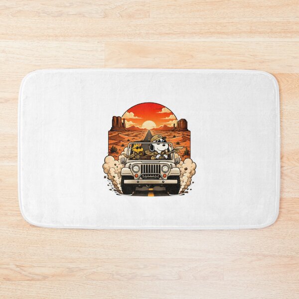 Item preview, Retro Cartoon Dog And Yellow Bird Desert Adventure Road Trip | Best Gift designed and sold by teesforteens.