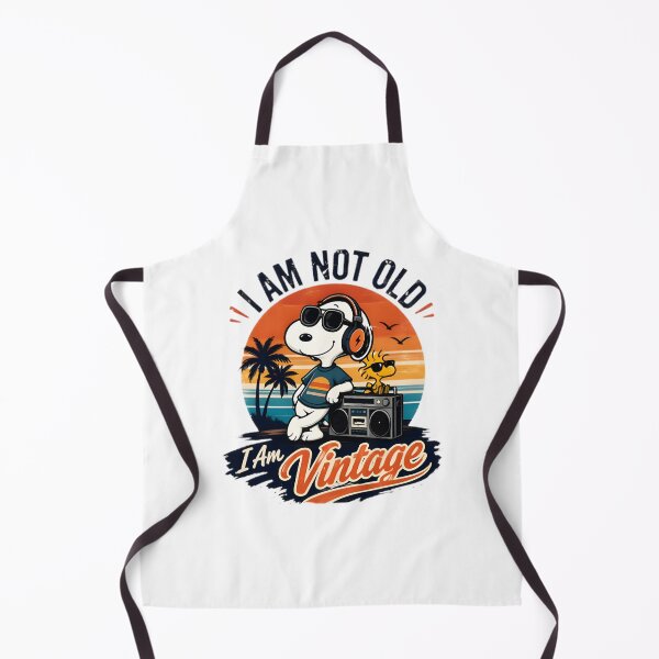 Item preview, I Am Not Old I Am Vintage Funny Cartoon Dog Retro Comic Art | ⭐⭐⭐⭐⭐ designed and sold by teesforteens.