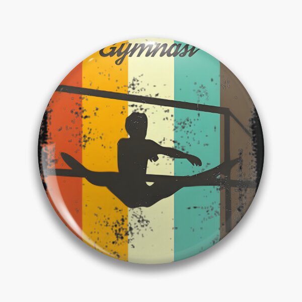 Item preview, Retro Vintage Gymnastics Uneven Bars Art - Gymnast Girl Gift | ⭐⭐⭐⭐⭐ Best Seller designed and sold by MB25.