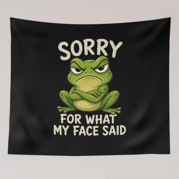 Item preview, Sorry For What My Face Said designed and sold by TheEndDesign.